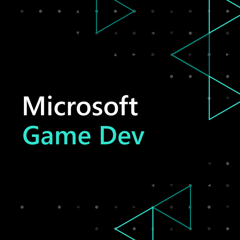 Geometric design of Microsoft Game Dev, which can help you find the right mix of tools and services to fit your game development needs.