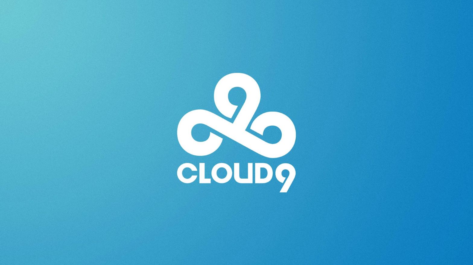 cloud 9 logo on a blue background